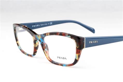 blue prada glasses